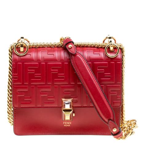 fendi red handbag|fendi handbags outlet.